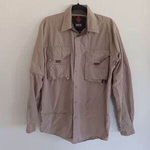 SUISSE SPORT FISHING SHIRT SIZE SMALL